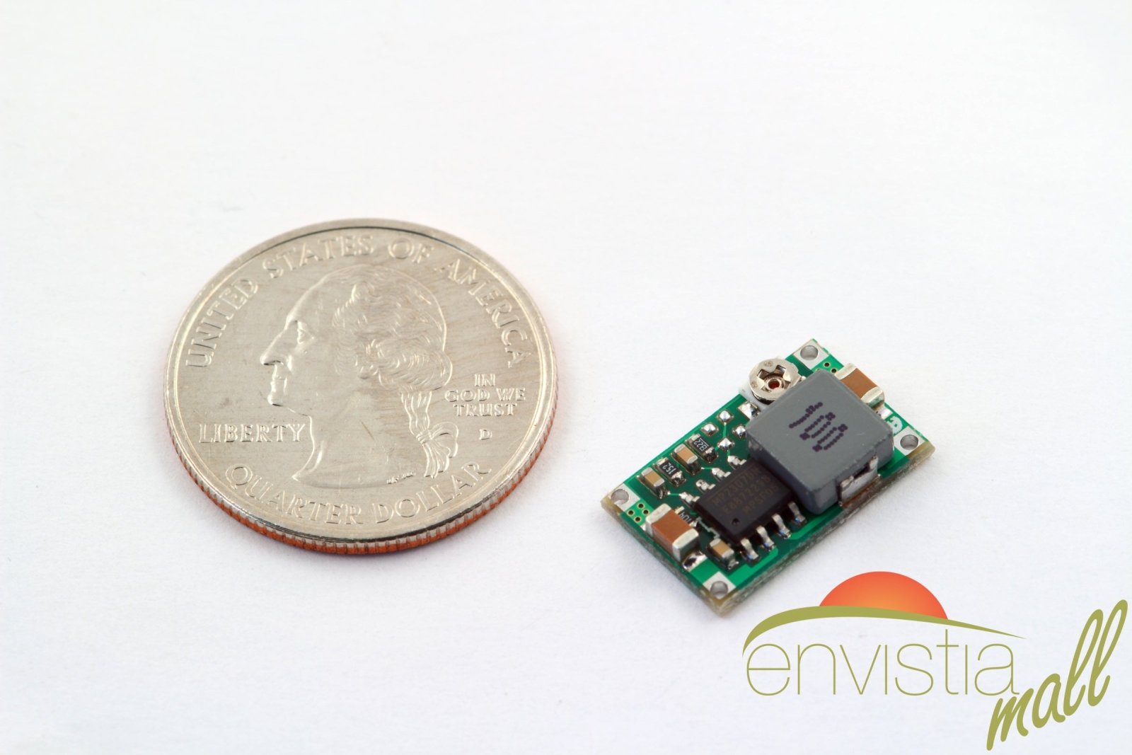 Mini360 Ultra-Small 1-17V Output DC-DC Step-Down Buck Converter Module RCs, Quadcopters, Drones, DIY - Envistia Mall