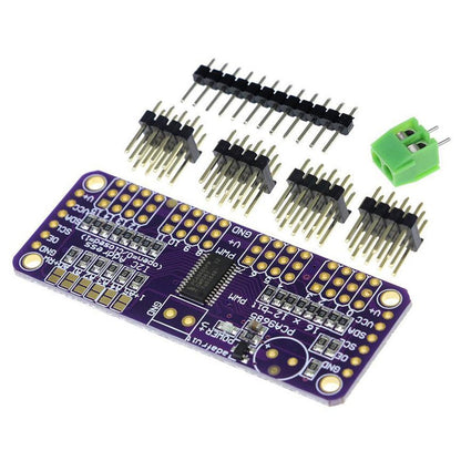 PCA9685 16 - Channel 12 - bit PWM Servo Motor Driver I2C Module For Arduino - Envistia Mall