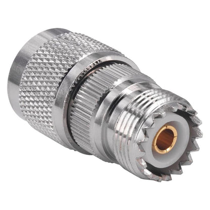 PL - 259 UHF Male Plug to SO - 239 UHF Female Jack Straight RF Adapter Connector - Envistia Mall