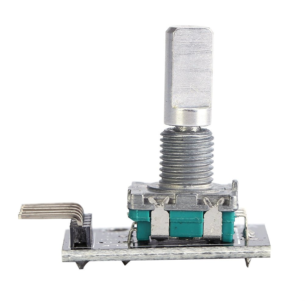 Rotary Encoder / Rotation Sensor Module with Pushbutton Switch Arduino ...