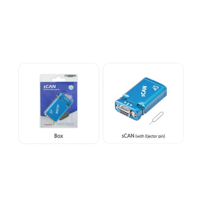 SystemBase sCAN Industrial RS232 to CAN Converter | Envistia Mall