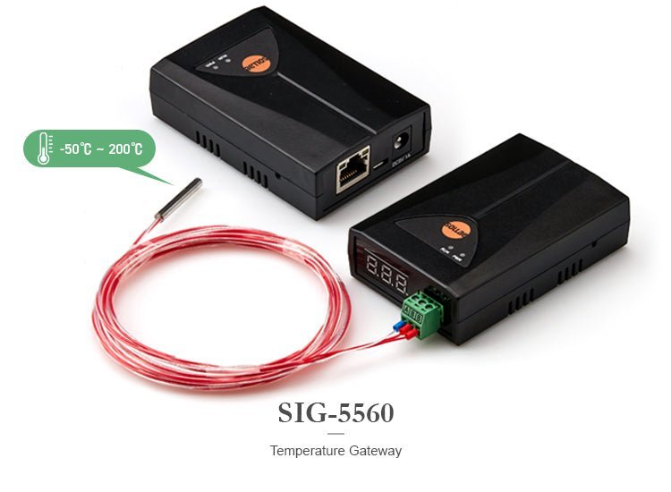 Sollae Systems SIG-5560 ezTCP Modbus TCP Temperature Gateway/Ethernet Temperature Sensor from Envistia Mall