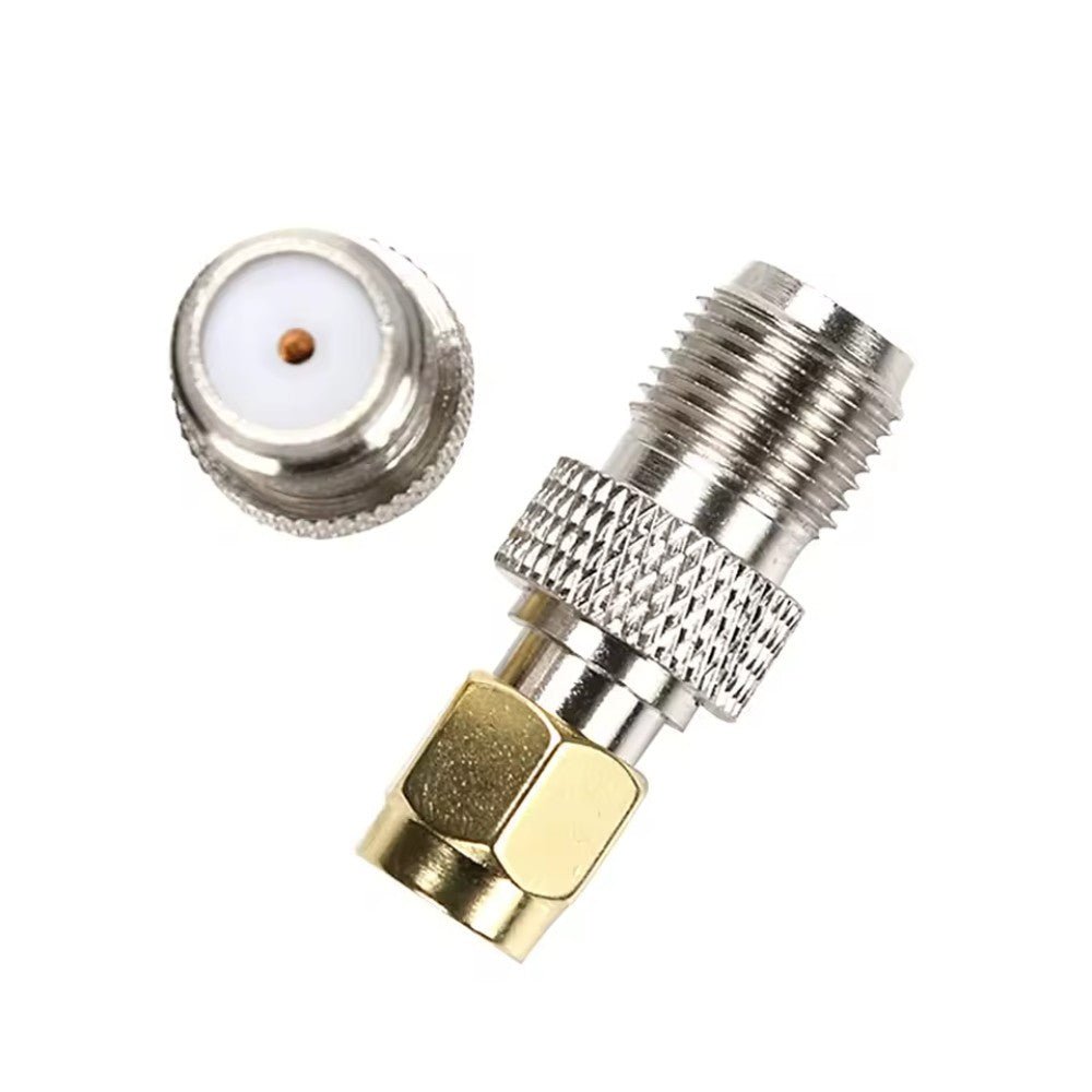 SMA Male Plug To F-Type Female Jack RF Coaxial Adapter
