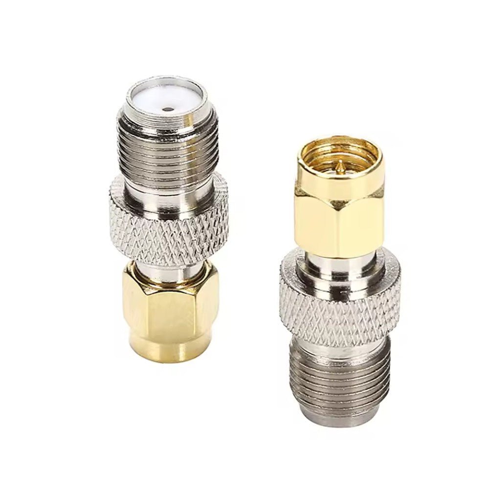 SMA Male Plug To F-Type Female Jack RF Coaxial Adapter