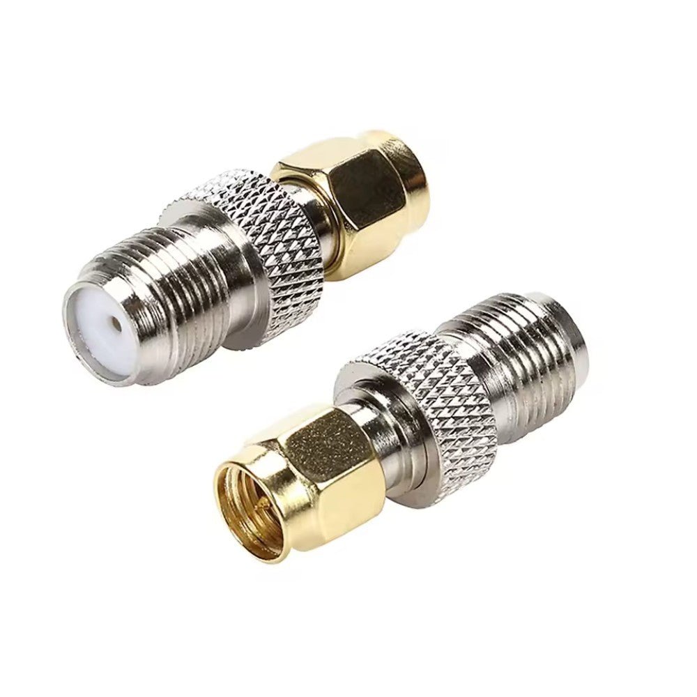 SMA Male Plug To F-Type Female Jack RF Coaxial Adapter