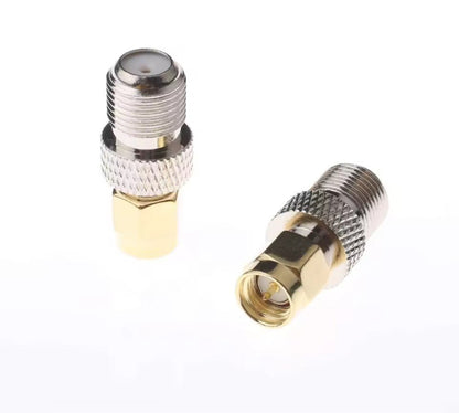 SMA Male Plug To F-Type Female Jack RF Coaxial Adapter