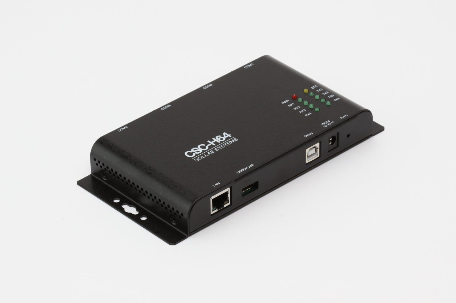Sollae Systems CSC-H64 4-Port RS232/RS422/RS485 to Ethernet & Wi-Fi Device Server