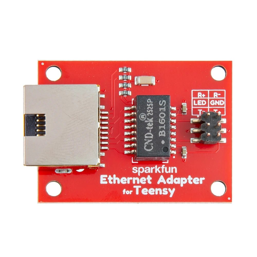 SparkFun Teensy Ethernet Adapter Front View