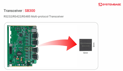 SystemBase SB300 Advanced Serial Multi - Protocol RS232/RS422/RS485 Transceiver - Envistia Mall