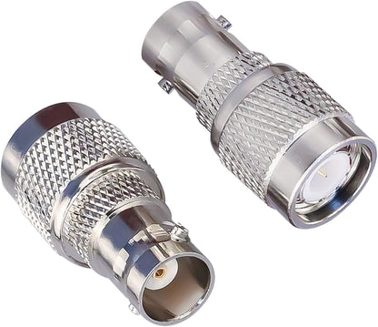 TNC Male Plug to BNC Female Jack RF Adapter Barrel Connector - Envistia Mall