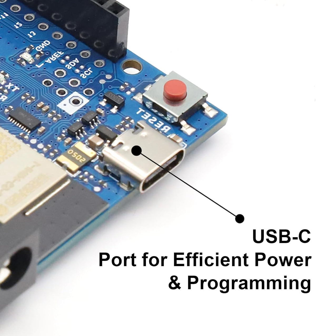 UNO R4-Compatible WiFi Board — RA4M1 & ESP32-S3, Wi-Fi, Bluetooth, USB-C, CAN Bus, 12-Bit DAC, LED Matrix | Envistia Mall