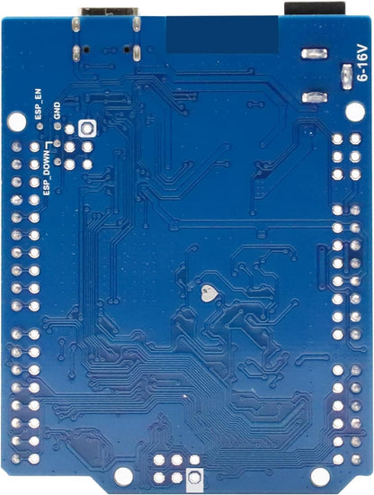 UNO R4-Compatible WiFi Board Back View | Envistia Mall
