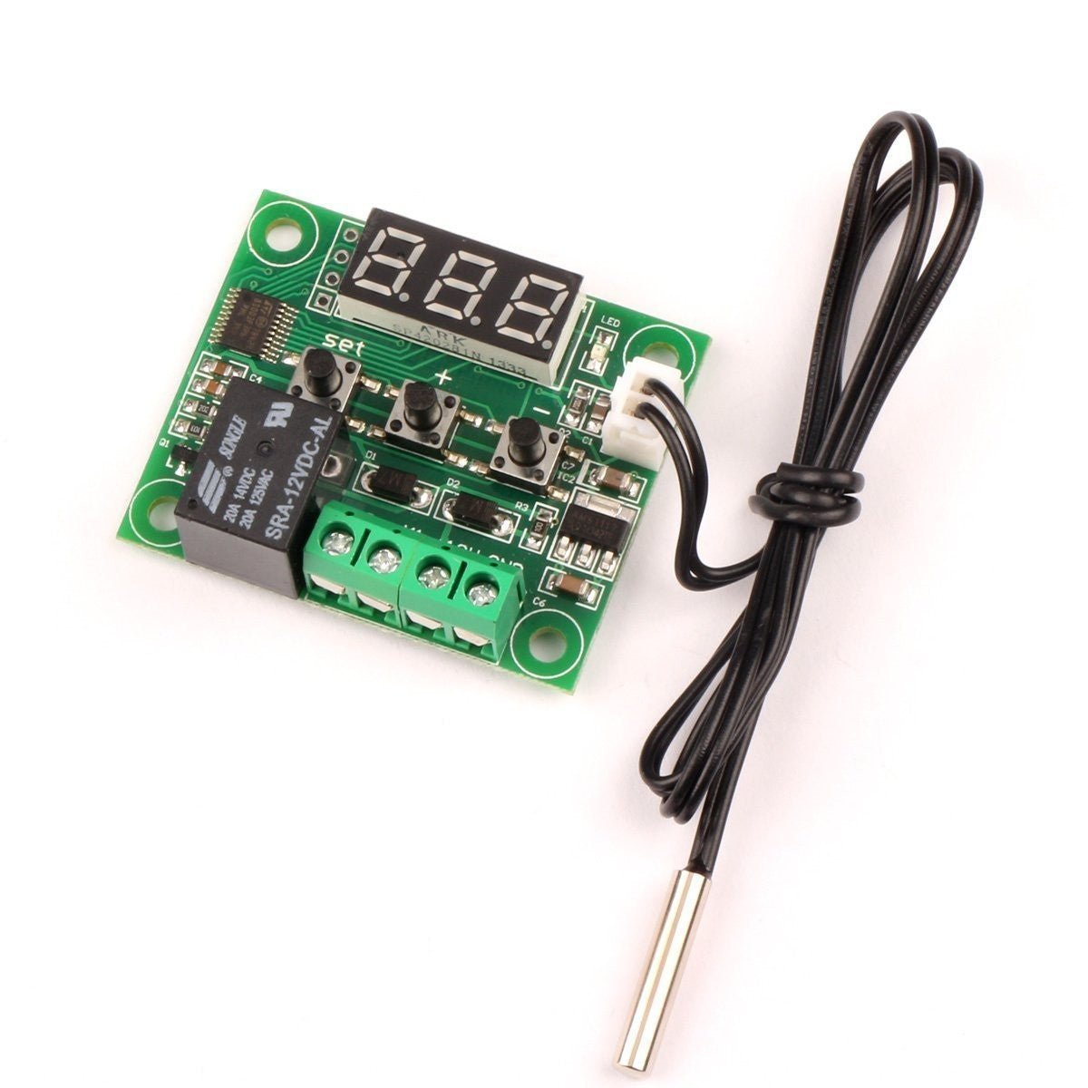 W1209 12V -50°C to 110°C Digital Thermostat Temperature Control Switch Sensor Module - Envistia Mall
