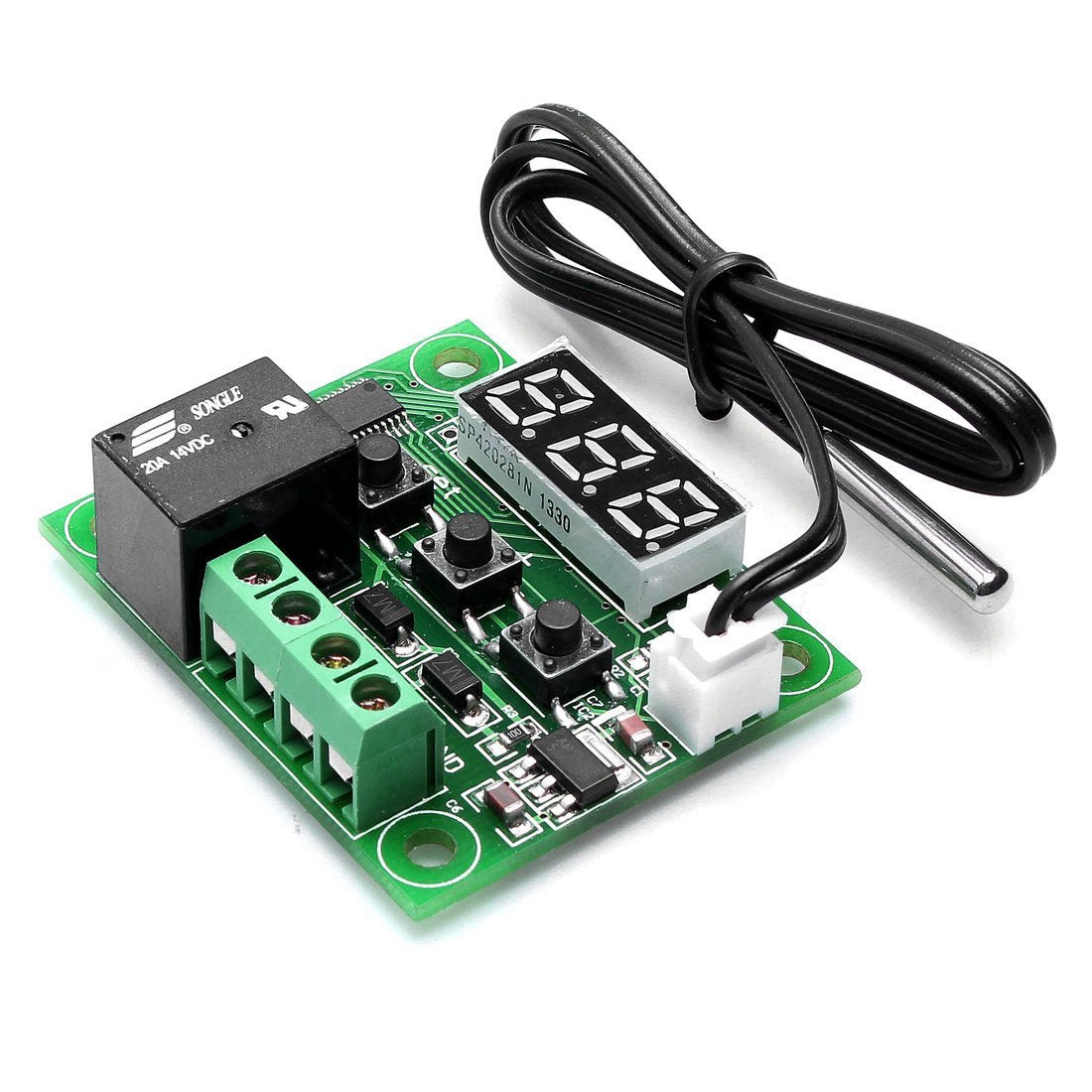 W1209 12V -50°C to 110°C Digital Thermostat Temperature Control Switch Sensor Module - Envistia Mall
