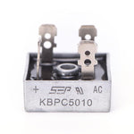 10 Pcs KBPC5010 1000V 50A Metal Case Single Phase Diode Bridge Rectifier - Envistia Mall