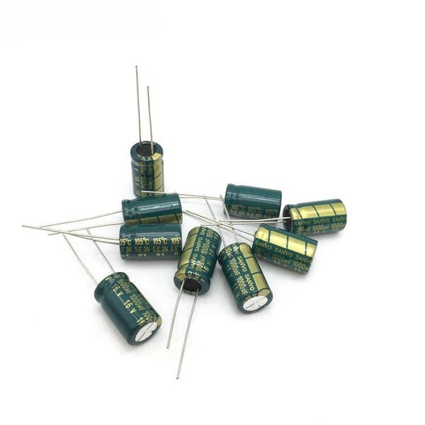 100UF High Frequency Low ESR 105C Aluminum Electrolytic Capacitor 50V - Envistia Mall