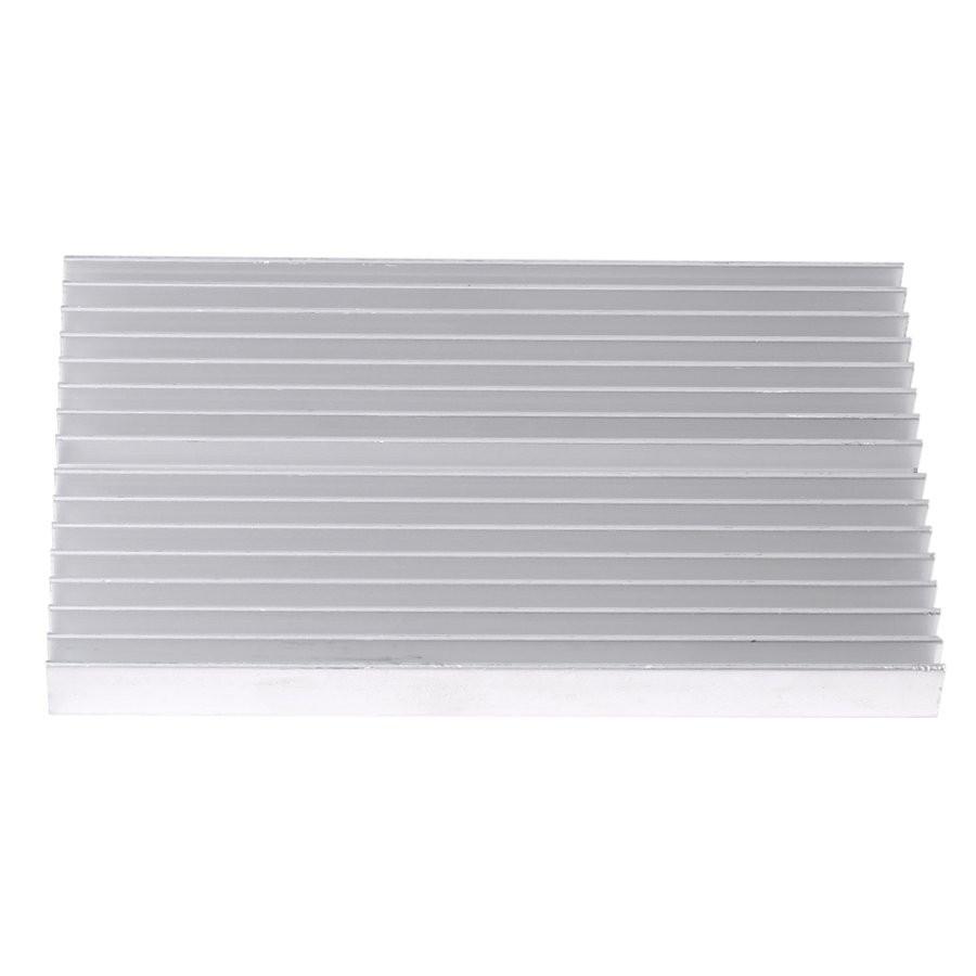 100x60x10mm Aluminum Heatsink For High Power TECs, LEDs, Amplifiers and Transistors - Envistia Mall