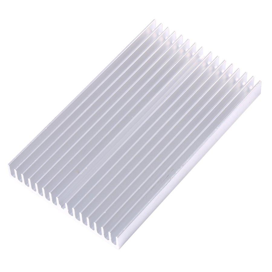 100x60x10mm Aluminum Heatsink For High Power TECs, LEDs, Amplifiers and Transistors - Envistia Mall