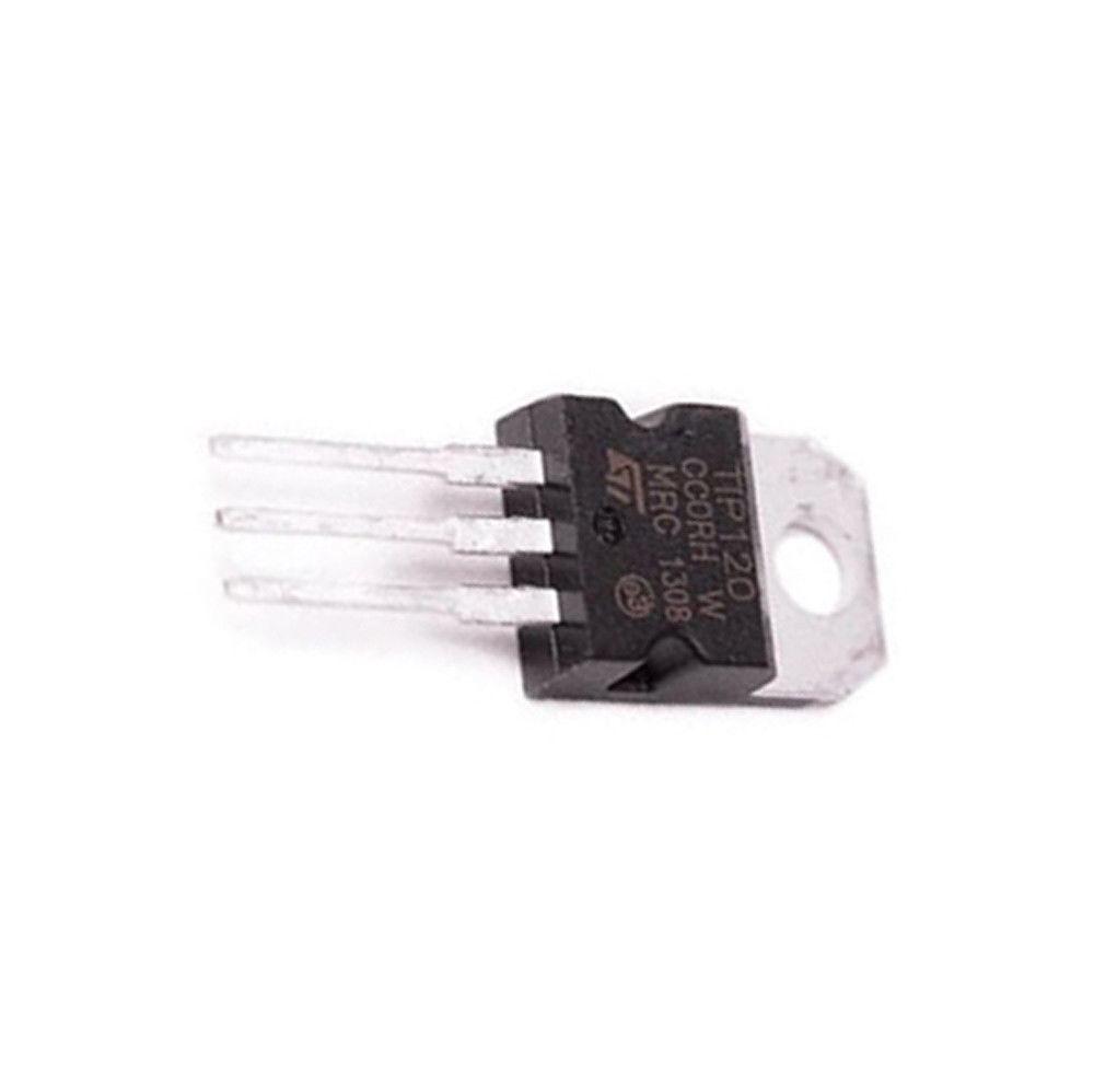 10pcs TIP120 Darlington Transistors TO-220 60V 5A NPN BJT ST for Arduino - Envistia Mall