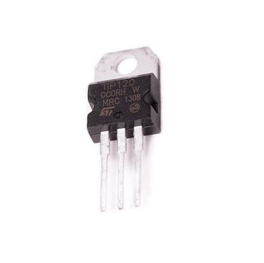 10pcs TIP120 Darlington Transistors TO-220 60V 5A NPN BJT ST for Arduino - Envistia Mall