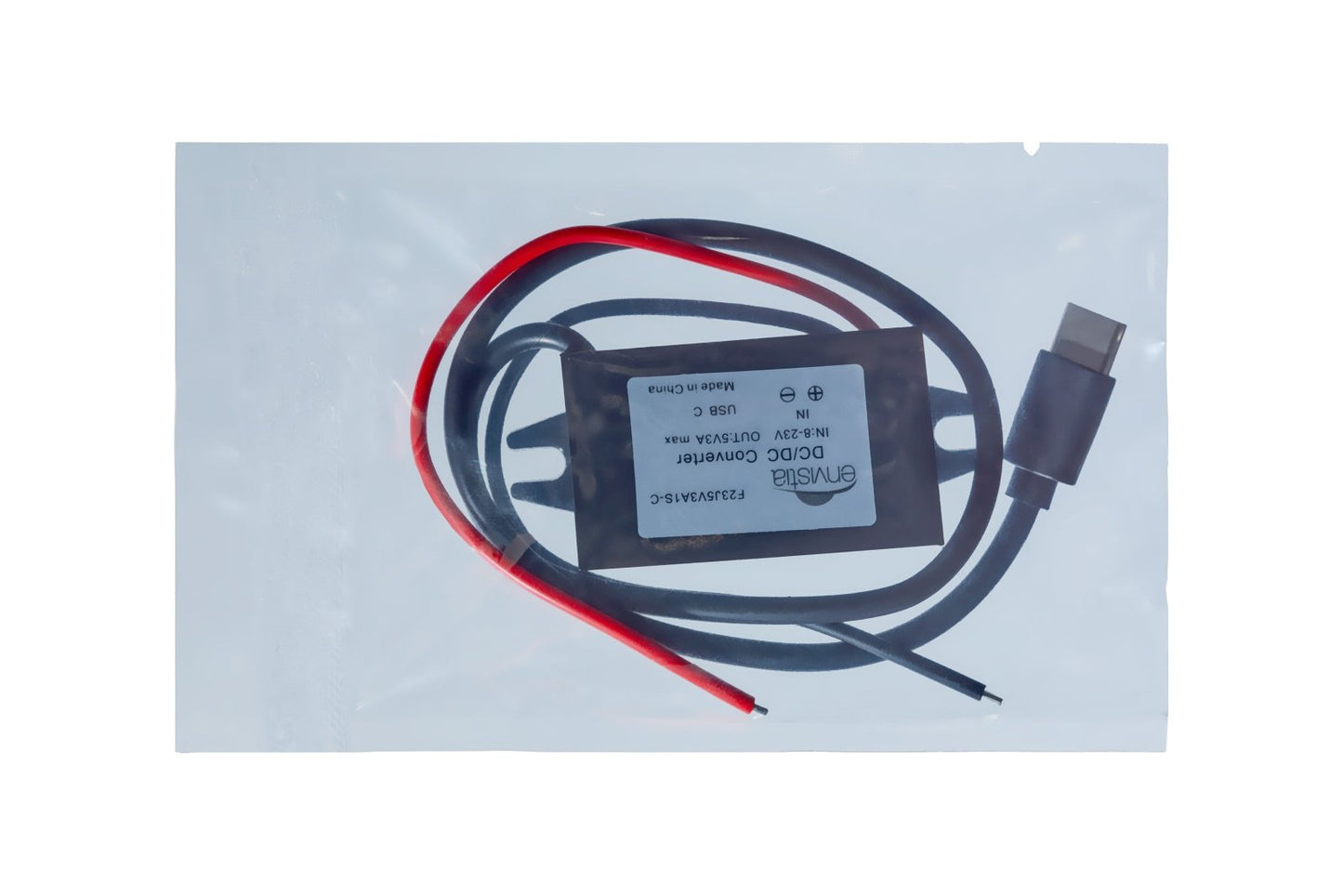 12V (8-23V) In To 5V Out DC-DC Converter Module 3A 15W with USB-C Output - Envistia Mall