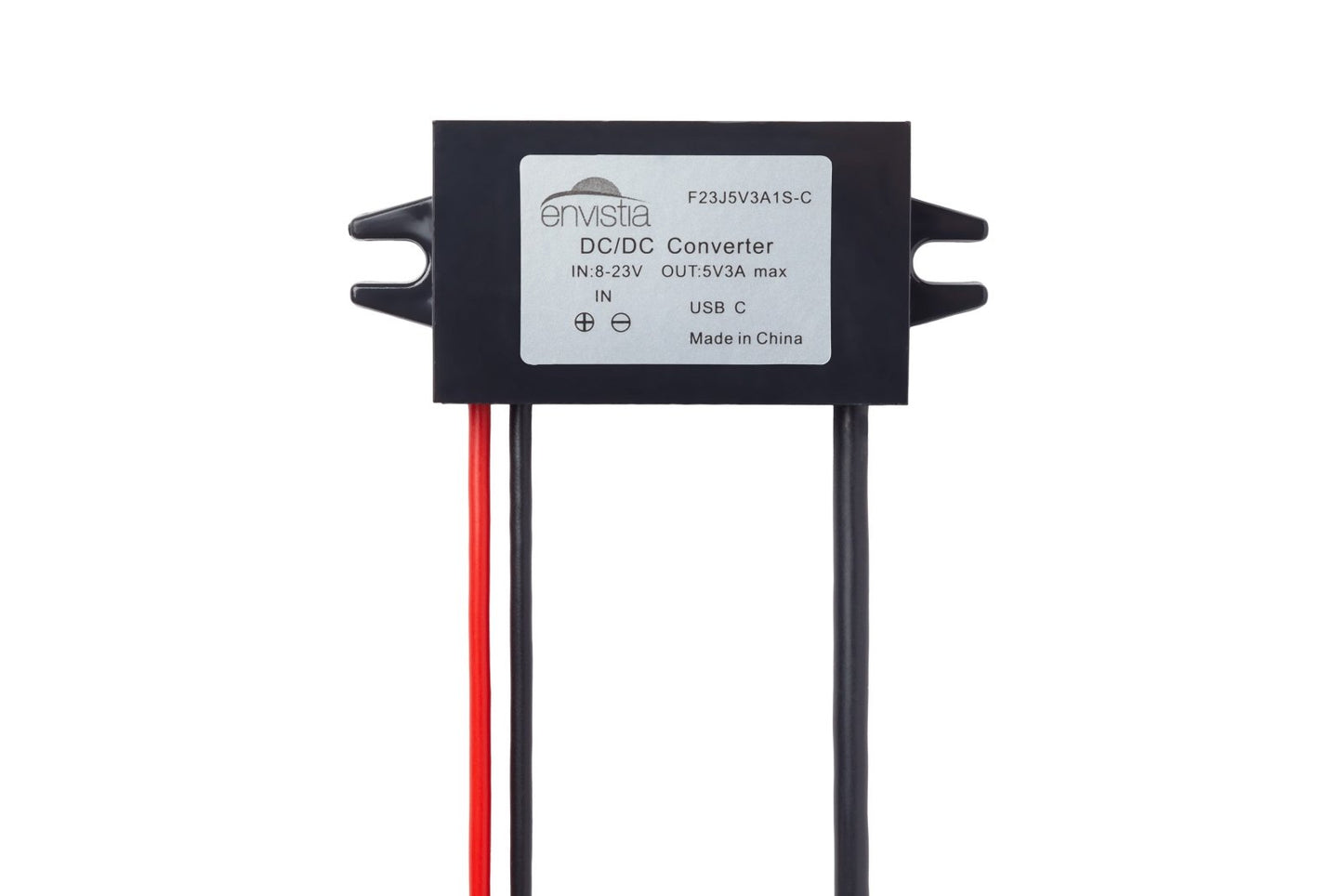 12V (8-23V) In To 5V Out DC-DC Converter Module 3A 15W with USB-C Output - Envistia Mall