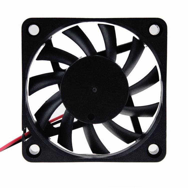 12V DC 60mm 2Pin 60x60x10mm CPU Cooling Computer PC Case Cooler 6010 Fan - Envistia Mall