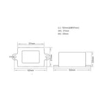 12V to 5V 3A Step-Down Waterproof Miniature DC-DC Converter Power Supply Module - Envistia Mall