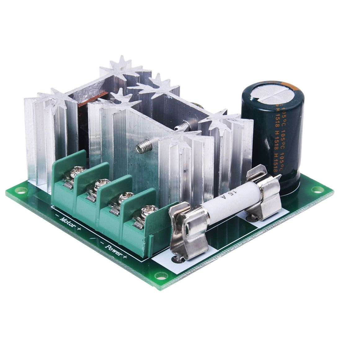 15A 6V-90V Pulse Width Modulated PWM DC Motor Speed Controller / Regulator - Envistia Mall