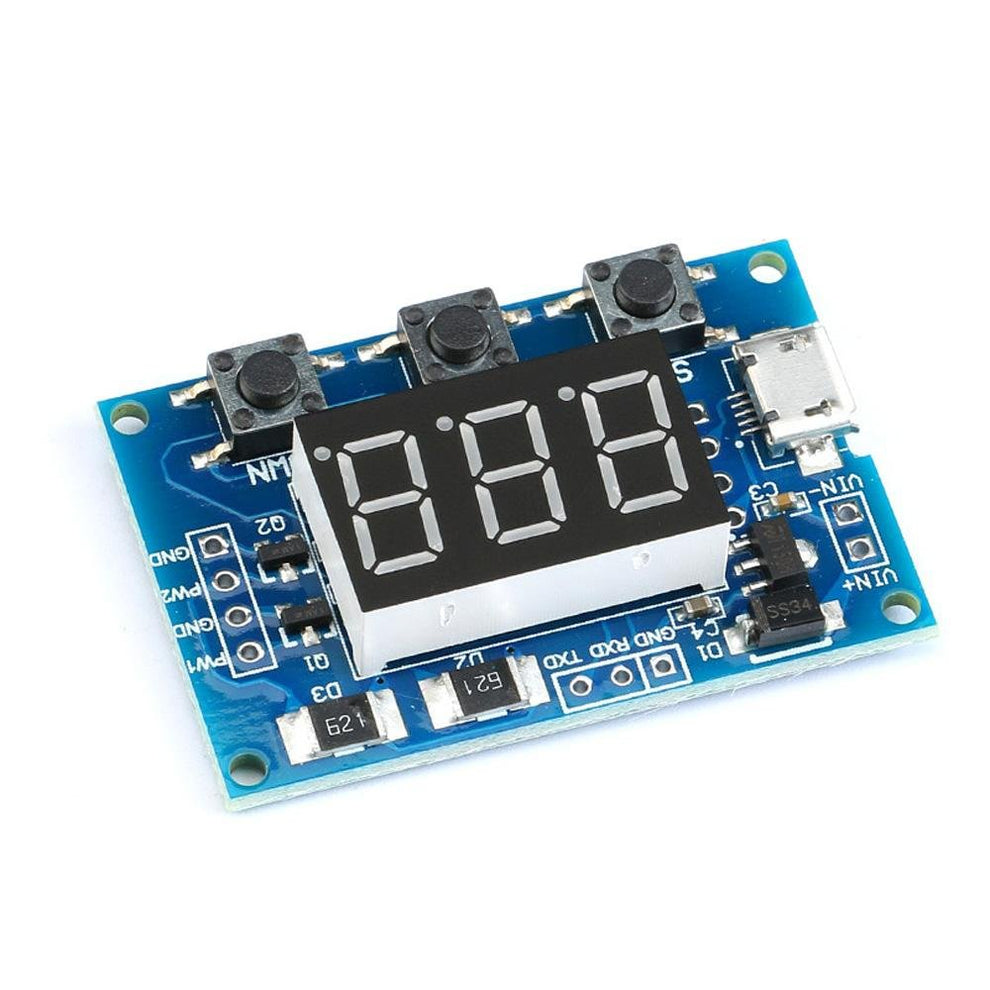 2-Channel 5V PWM Pulse / Square Wave Generator Module 1Hz-150KHz Frequ ...