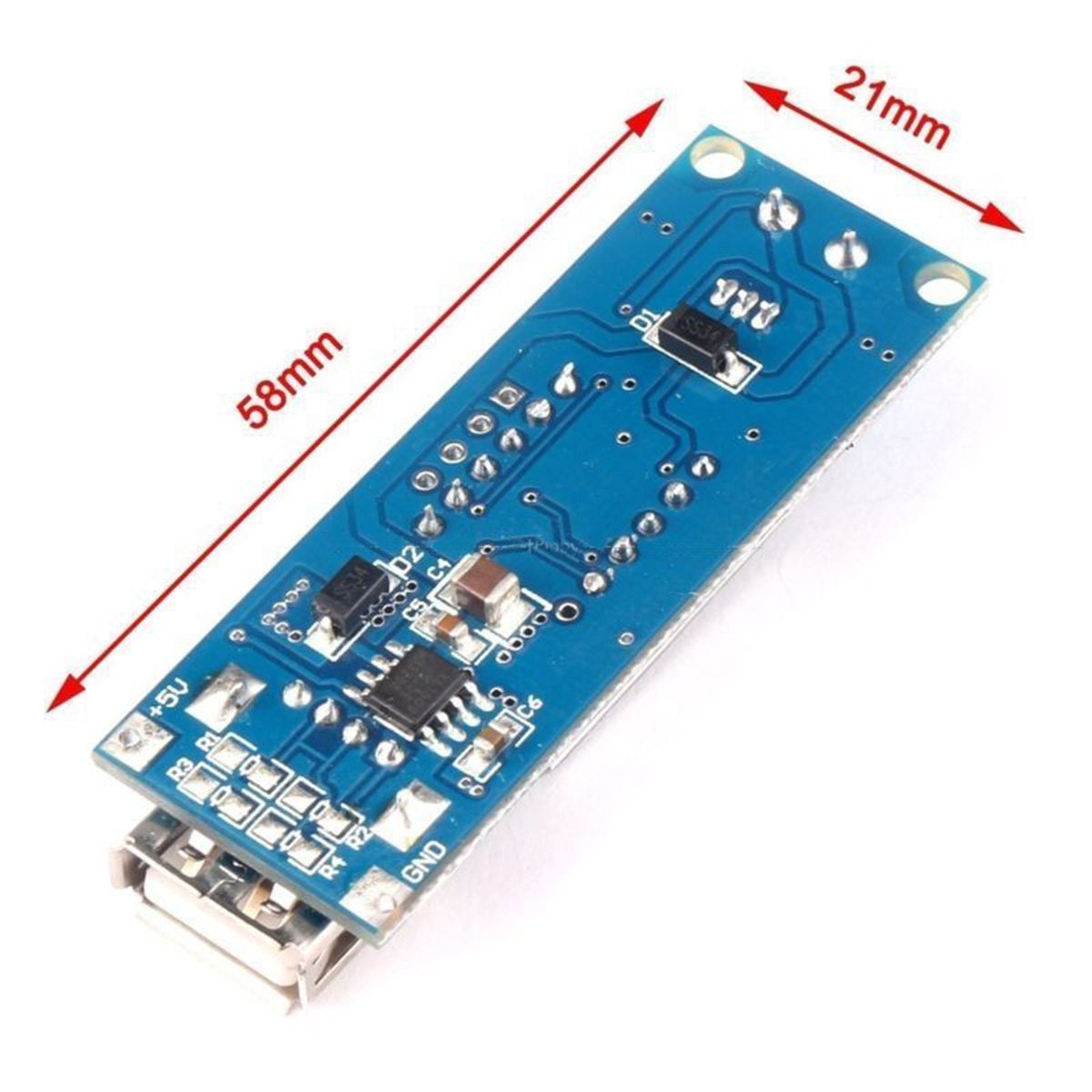 2 in 1 4.5V-40V Voltmeter & 5V USB Charger Step-Down Buck Power Converter Module / USB Charger Board - Envistia Mall