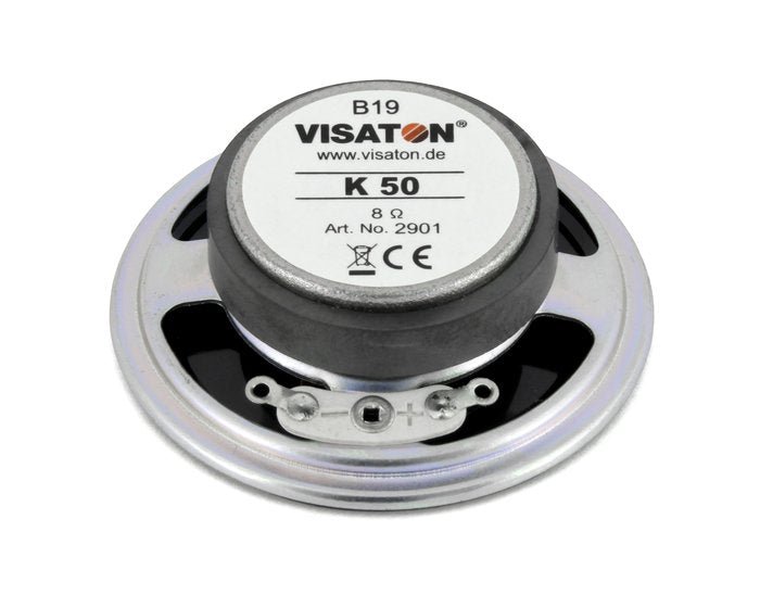 2 Inch Round Frame Miniature Speaker Visaton K50-8 2W 8-Ohm - Envistia Mall