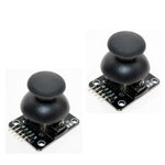 2 Pcs Dual Axis XY Game Joystick Sensor Module Controller for Arduino AVR PIC DIY (KY-023) - Envistia Mall