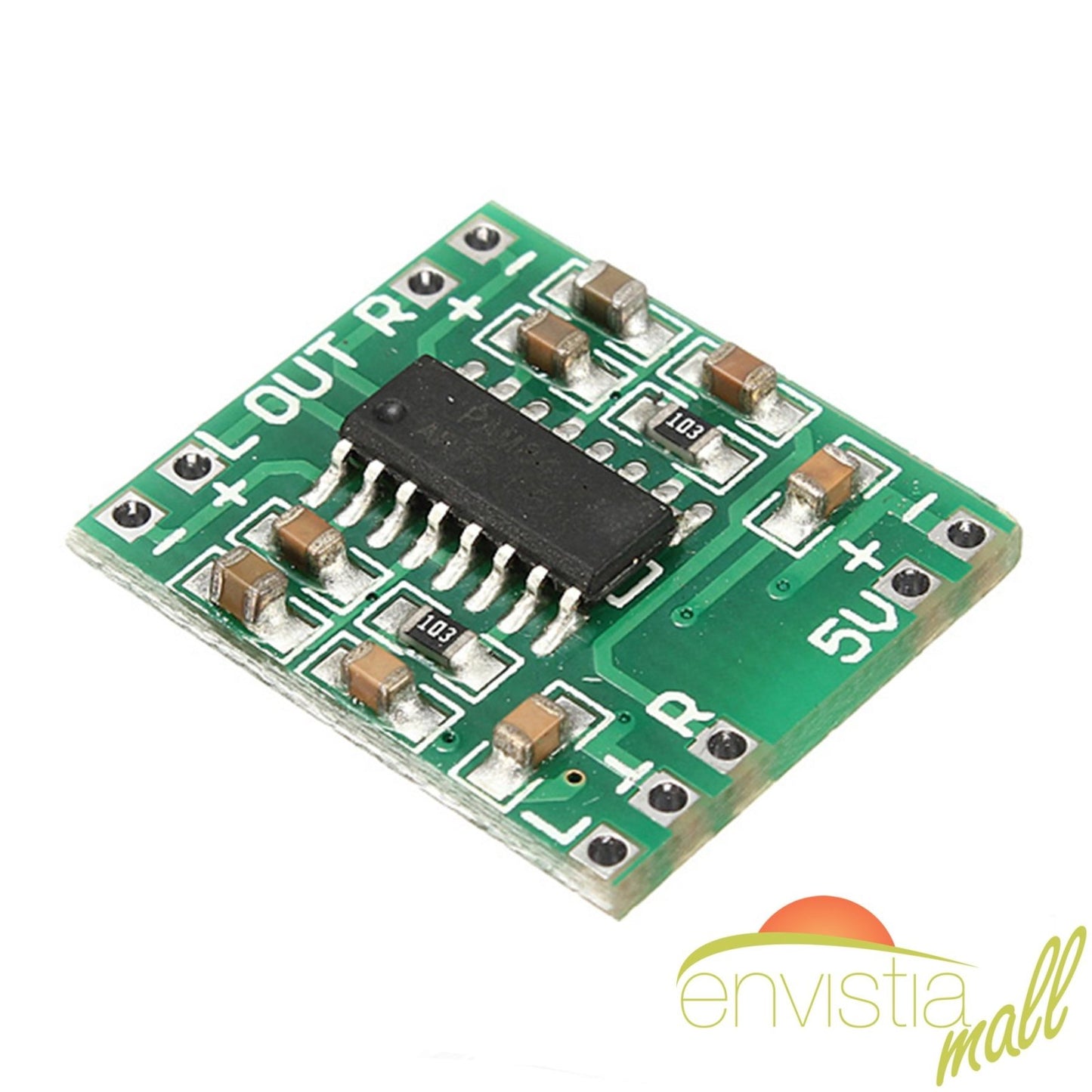 2 Pieces PAM8403 Mini 2 Channel Stereo 3W Class D Audio Power Amplifier Module Board | Envistia Mall