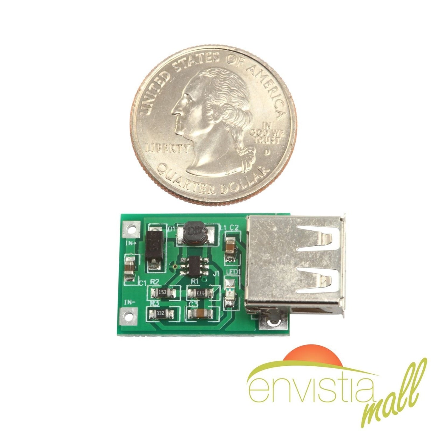 2.0V to 4.5V In 5V USB Out DC-DC PFM Boost Step-up Power Supply Converter Module - Envistia Mall