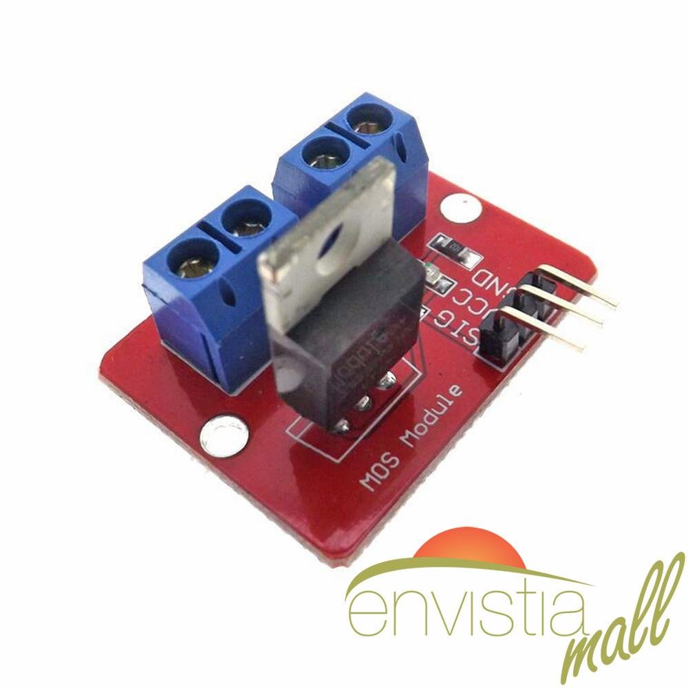 2Pcs IRF520 24V MOSFET Driver Module for Raspberry Pi Arduino ARM Robotics - Envistia Mall