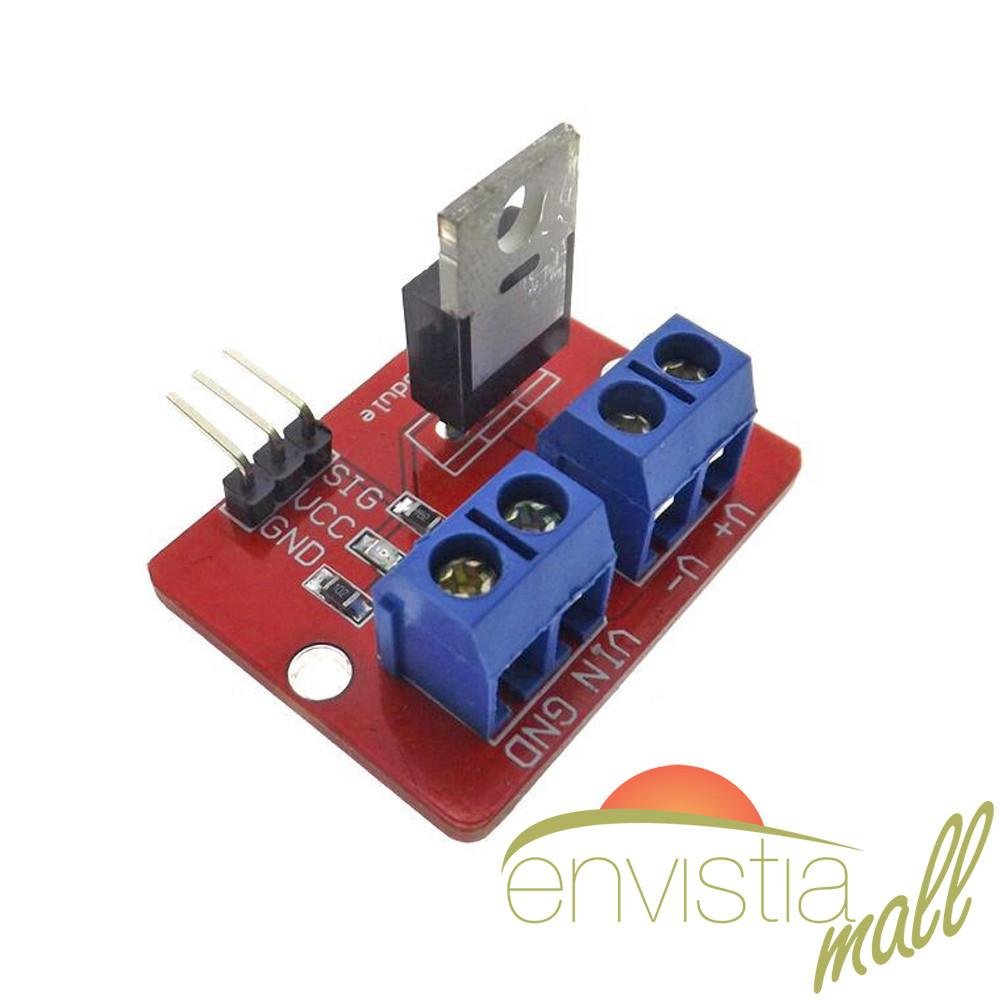 2Pcs IRF520 24V MOSFET Driver Module for Raspberry Pi Arduino ARM Robotics - Envistia Mall