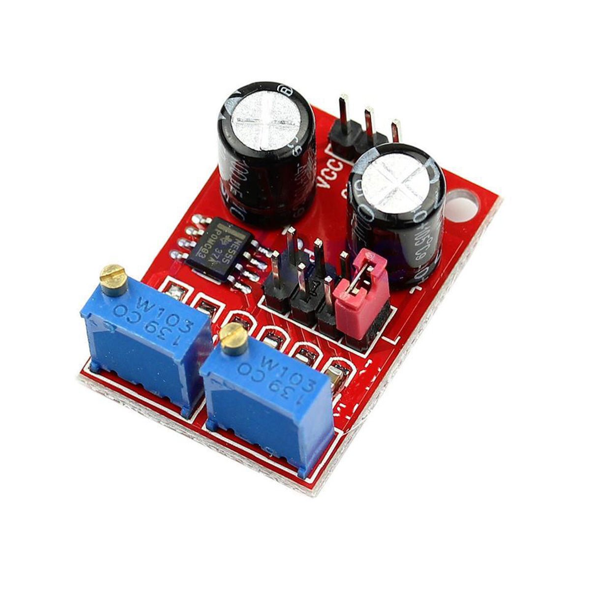 2Pcs NE555 Duty Cycle Adjustable Pulse Frequency Square Wave Signal Generator Module | Envistia Mall