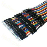 3 x 40Pin (120 Pieces) 20cm DuPont 1P-1P Wire Jumper Cables Pin-Pin, Pin-Socket & Socket-Socket - Envistia Mall