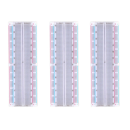 3X MB-102 830 Point Prototype PCB Solderless Breadboard Protoboard - Envistia Mall