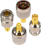 4 Piece Type N Male Female to SMA Male Female RF Connector Coaxial Adapter Kit - Envistia Mall