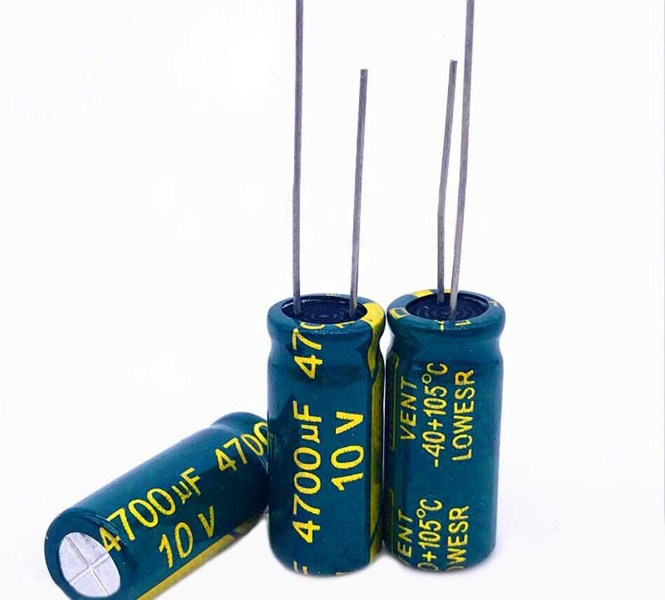 4700UF High Frequency Low ESR 105C Aluminum Electrolytic Capacitor 10V-16V - Envistia Mall