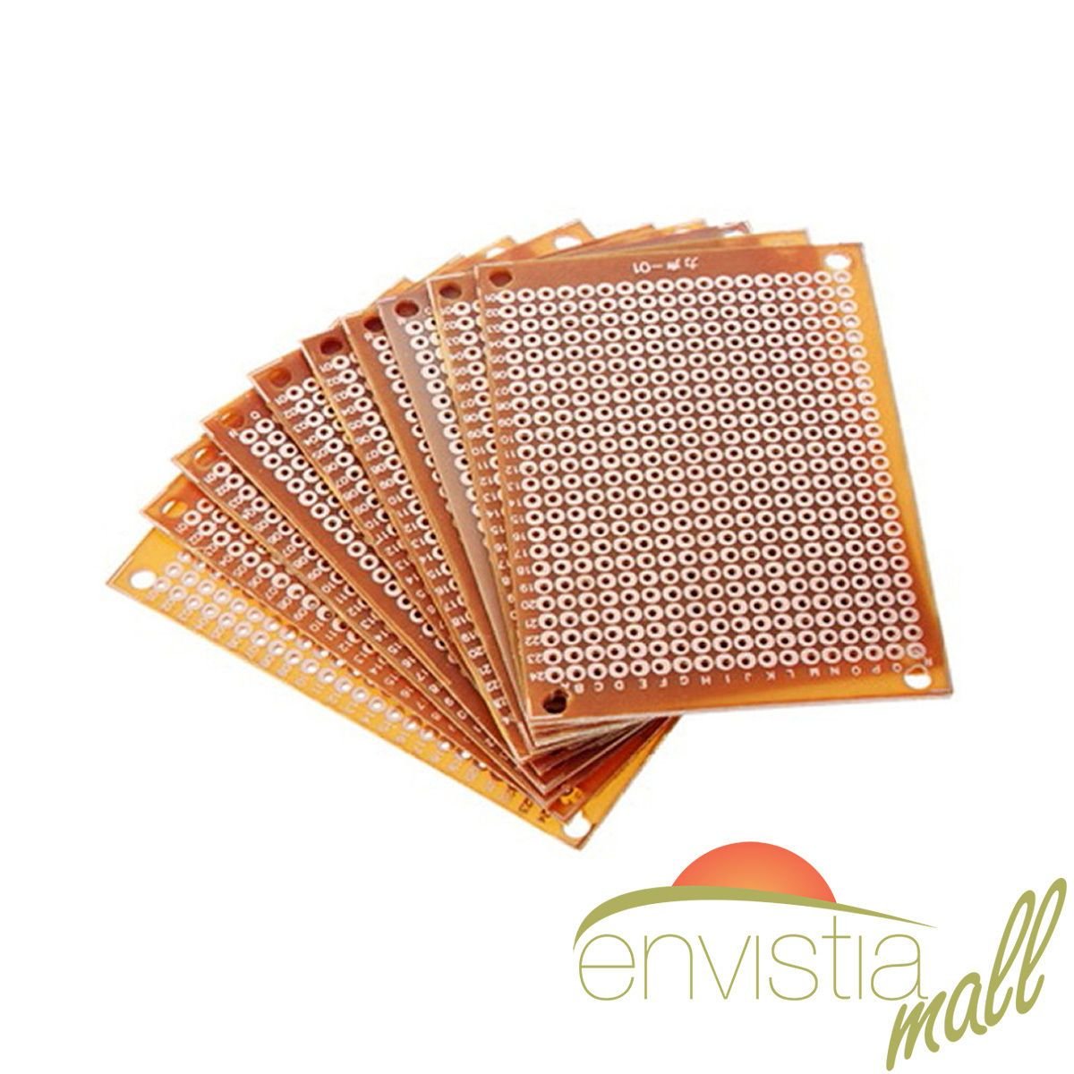 5cm x 7cm PCB Prototyping Perf Boards Breadboards DIY - 5 Pieces - Envistia Mall