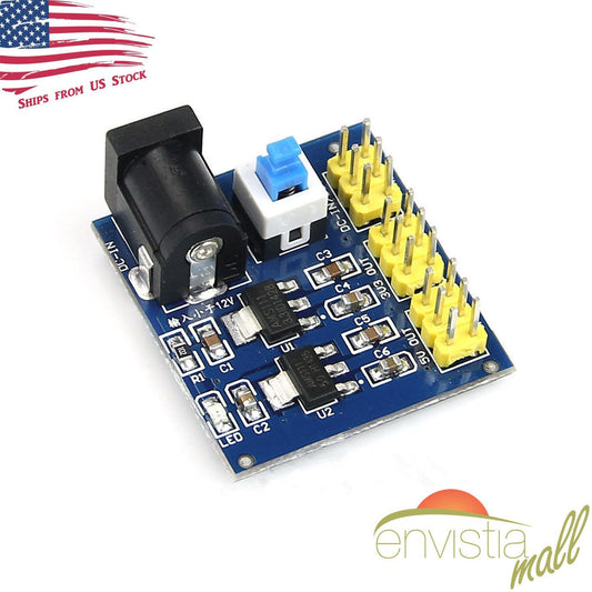 6-12V Input to 3.3V 5V 12V DC-DC Multiple Output Voltage Conversion Module - Envistia Mall