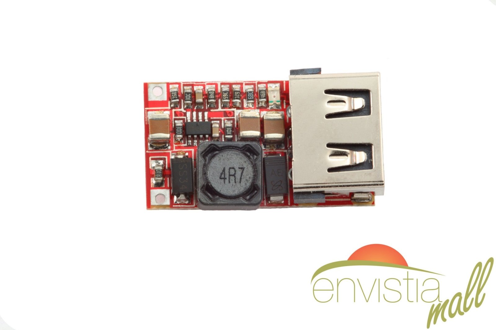 6-24V Input to 5V USB 2A Car USB Charger Module DC-DC Buck Step-Down Converter - Envistia Mall