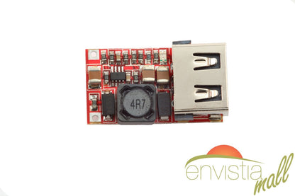 6-24V Input to 5V USB 2A Car USB Charger Module DC-DC Buck Step-Down Converter - Envistia Mall