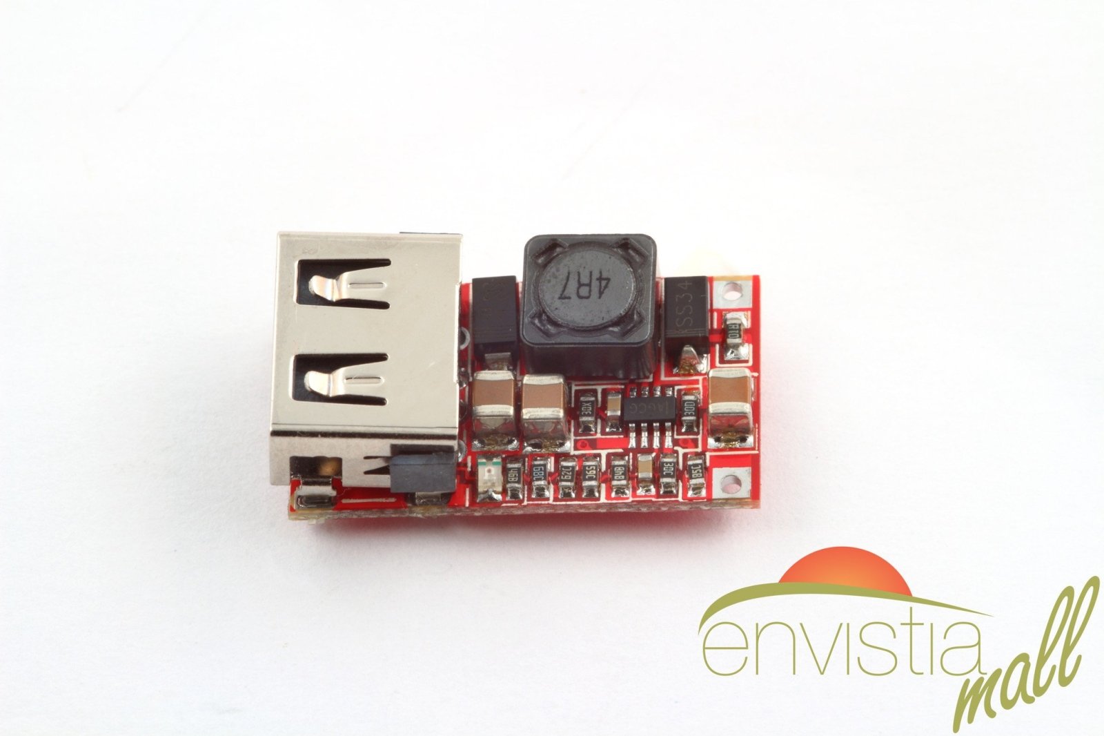 6-24V Input to 5V USB 2A Car USB Charger Module DC-DC Buck Step-Down Converter - Envistia Mall