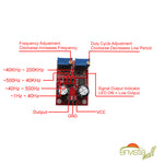 2Pcs NE555 Duty Cycle Adjustable Pulse Frequency Square Wave Signal Generator Module - Envistia Mall