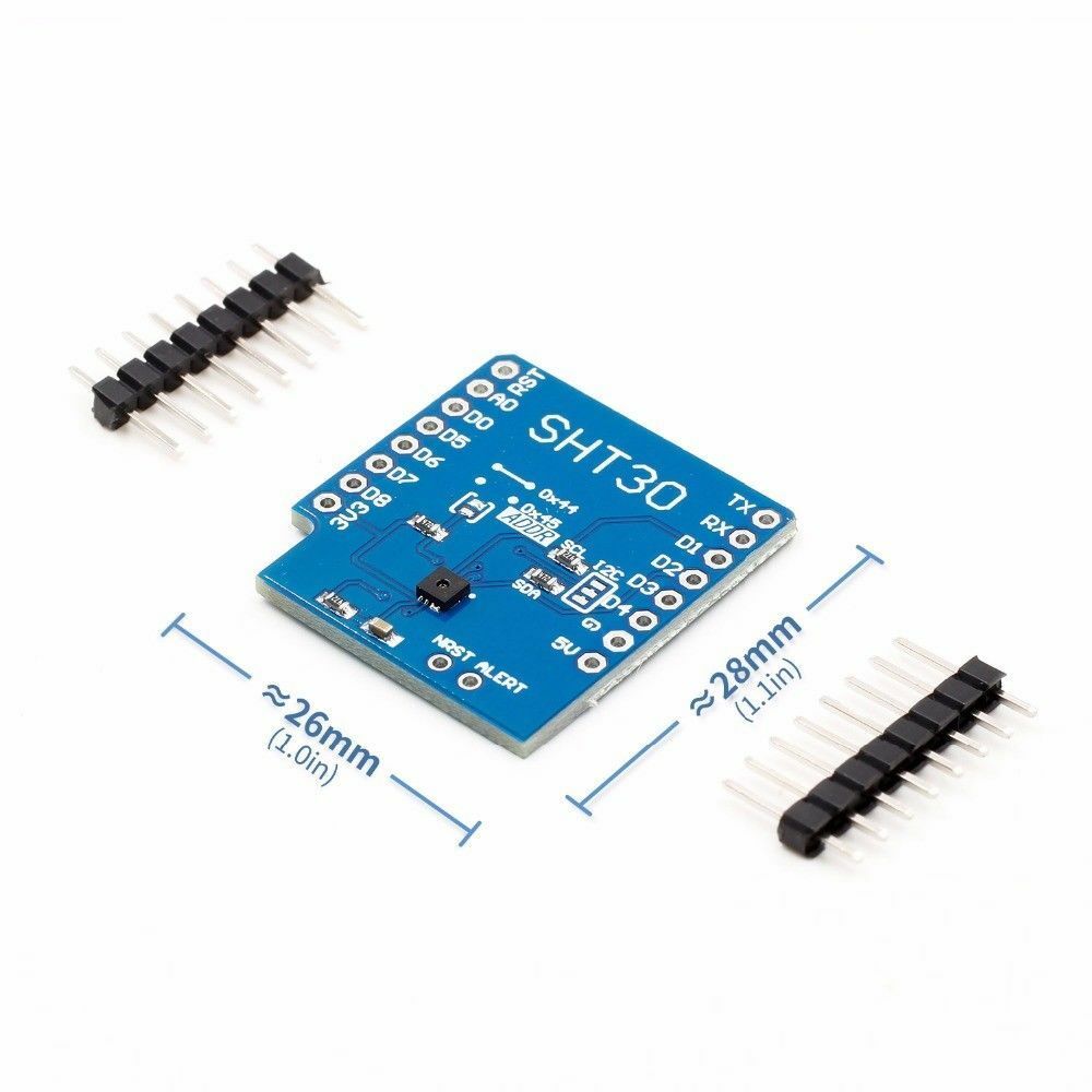 SHT30 Temperature and Humidity Measurement I2C Shield For WeMos D1 Mini