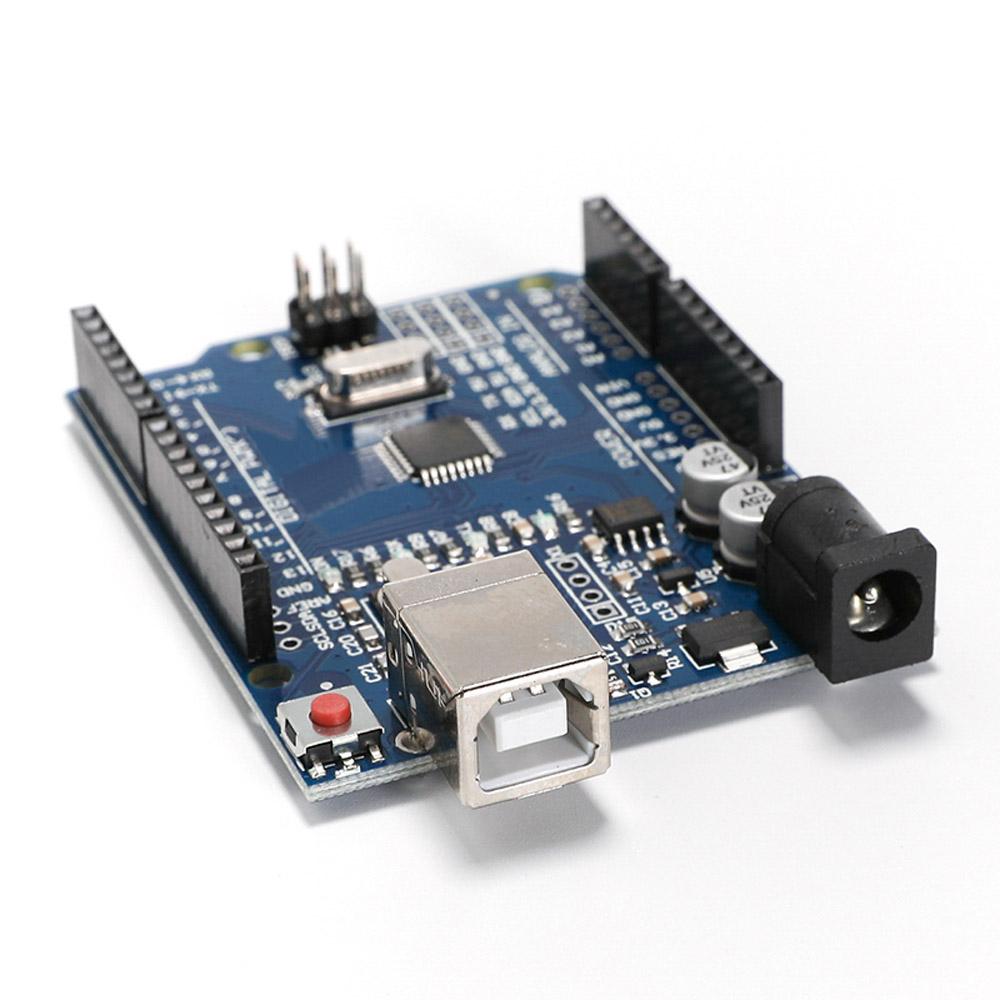 Arduino UNO R3 Compatible ATmega328P CH340 USB Microcontroller Board with USB Cable - Envistia Mall